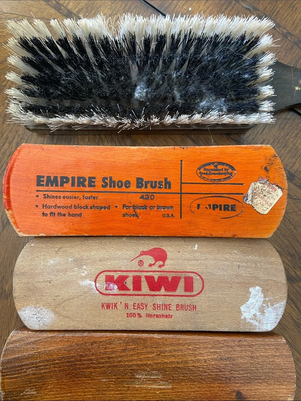 Empire & Kiwi Shoe Brushes & foot form